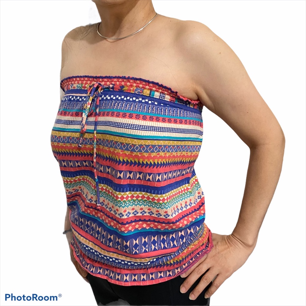 Mossimo EUC Strapless tube tank top Size- S